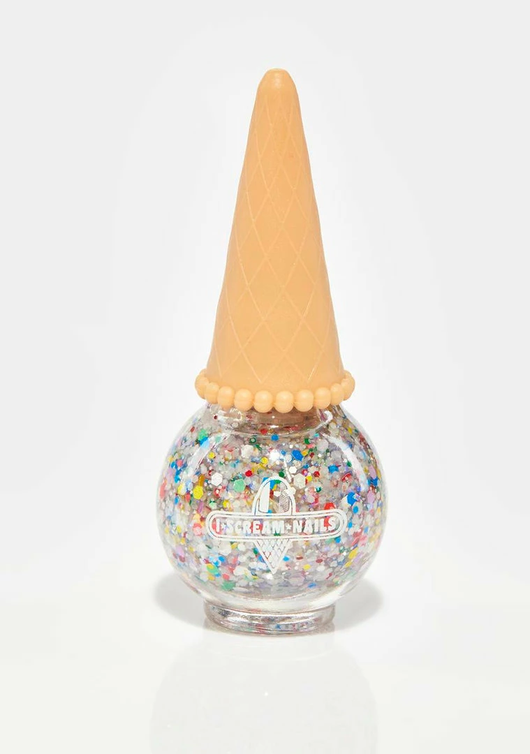 Brand new π I Scream Nails Snow Globe Glitter Nail Polish π 5 I Scream Nails Snow Globe Glitter Nail Polish