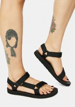 Teva Black Original Universal Sandals