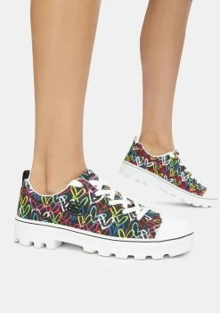 Skechers X JGoldcrown Hashtag Love Roadies Sneakers