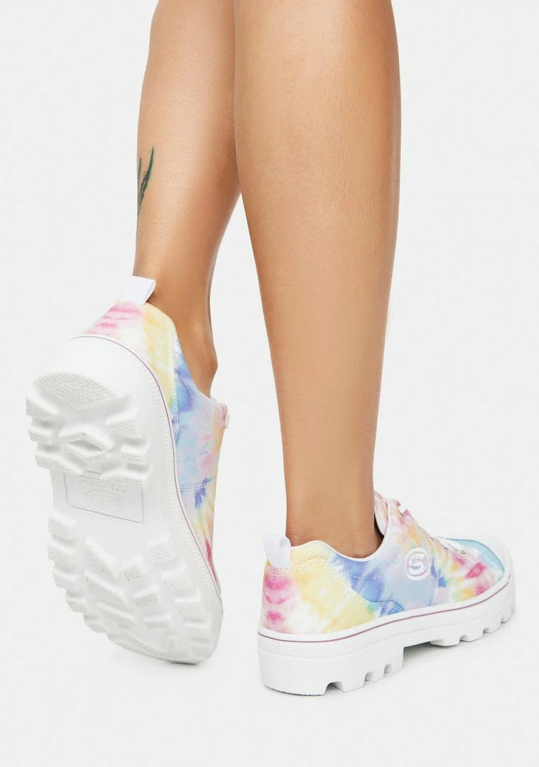 Outlet π Skechers White Rainbow Berkeley Blocks Roadies π Sneakers β€οΈ 6 Skechers White Rainbow Berkeley Blocks Roadies Sneakers