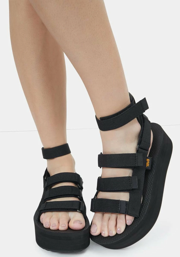 Budget π€© Teva Flatform Mevia π©΄ Sandals π 4 Teva Flatform Mevia Sandals