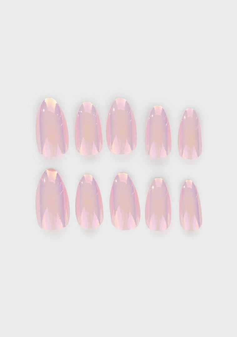 Top 10 π I Scream Nails Glazed Over Coffin Shaped False Nails π 3 I Scream Nails Glazed Over Coffin Shaped False Nails