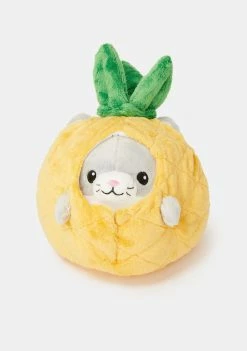 Squishable Kitty In Pineapple 7" Stuffed Toy Other Shit