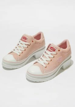 Skechers Pink Softy Heartbeats Sneakers