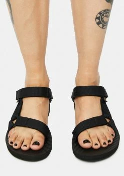 Teva Black Original Universal Sandals