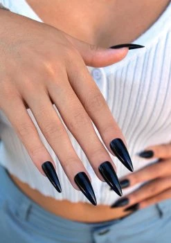 I Scream Nails Black Lagoon Nail Polish