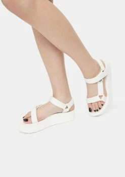 Teva Platform Sandals White Flatform Universal Sandals