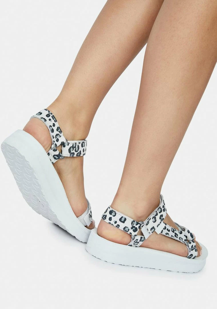 Outlet ❤️ Teva Leopard Midform Universal 🩴 Sandals 🧨 6 Teva Leopard Midform Universal Sandals