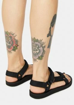 Teva Black Original Universal Sandals