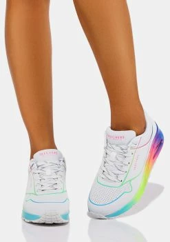Cheap π Skechers White Pop Of Sunshine Uno π Sneakers π 8 Skechers White Pop Of Sunshine Uno Sneakers