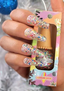 I Scream Nails Snow Globe Glitter Nail Polish
