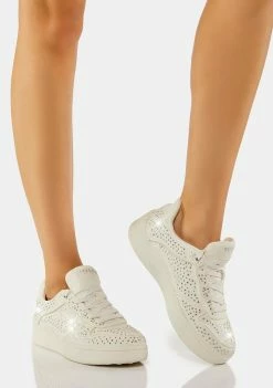 Skechers Upbeats Shiny Stepper Sneakers