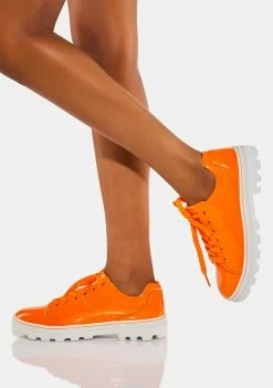 Skechers Orange Roadies 90s Bby Sneakers Classic Sneakers