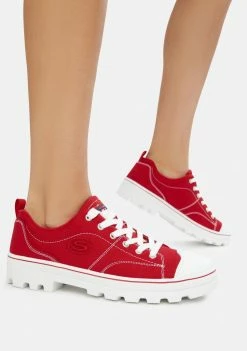 Skechers Red Roadies True Roots Sneakers