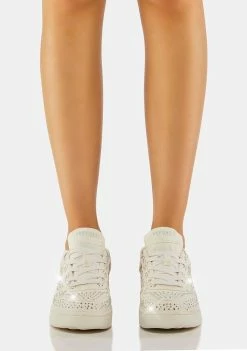 Skechers Upbeats Shiny Stepper Sneakers