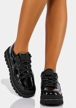 Skechers Black Jammers Cool Block Oxfords