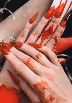 I Scream Nails Blood Splatter Nail Polish