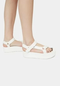 Teva Platform Sandals White Flatform Universal Sandals
