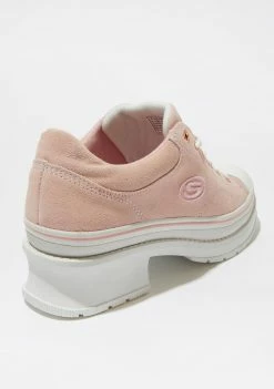 Skechers Pink Softy Heartbeats Sneakers