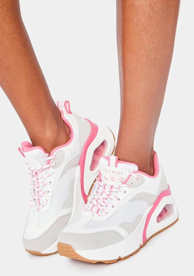 Discount π€© Skechers White Big Steps Uno Hi π Sneakers π 3 Skechers White Big Steps Uno Hi Sneakers