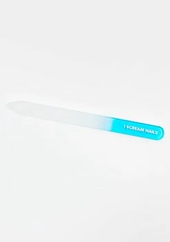 I Scream Nails Glass Nail File