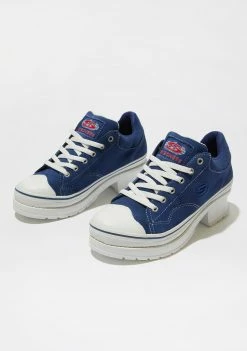 Skechers Navy Softy Heartbeats Sneakers