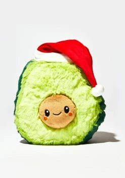 Squishable Fun & Games Santa Avocado Plush