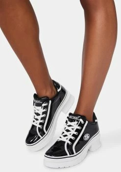 Skechers Black Heartbeat Loud Sneakers