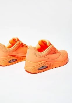 Top 10 β€οΈ Skechers Orange Stand On Air Uno π Sneakers 𧨠9 Skechers Orange Stand On Air Uno Sneakers