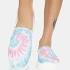 Skechers Pink Poppy Hippie Hype Slip On Sneakers