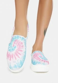 Skechers Pink Poppy Hippie Hype Slip On Sneakers