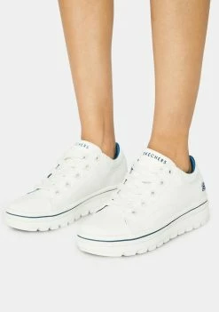 Skechers White Street Cleats Bring It Back Sneakers