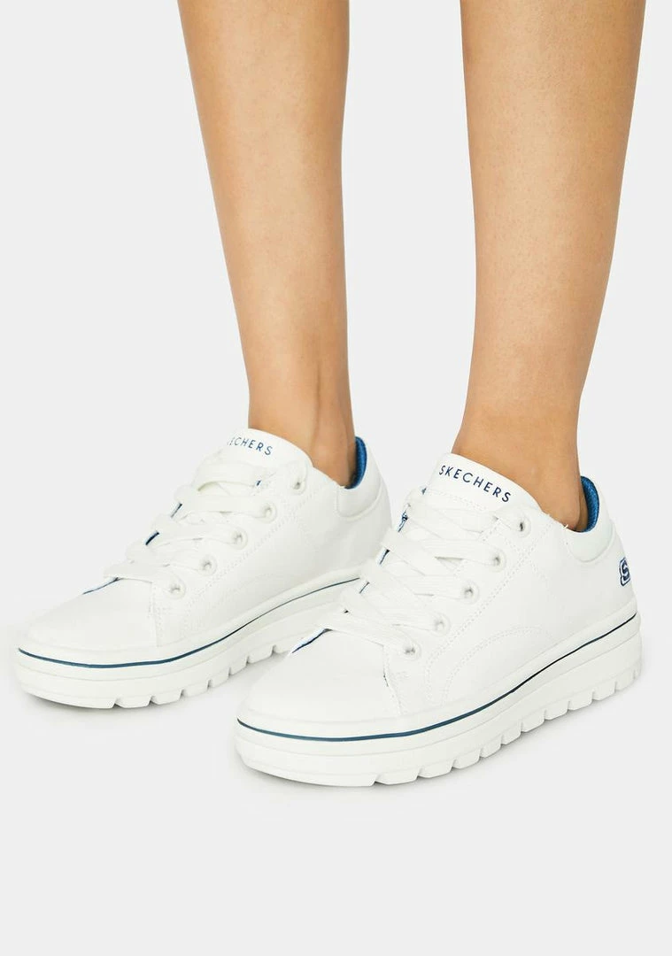 Flash Sale π Skechers White Street Cleats Bring It Back π Sneakers β 3 Skechers White Street Cleats Bring It Back Sneakers