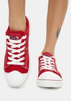 Skechers Red Roadies True Roots Sneakers